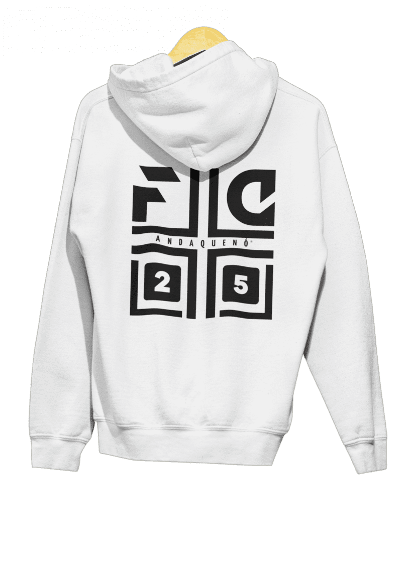 Colección Fernandisco, presentador de los 40 principales. Camisetas y Sudaderas de algodón orgánico GOTS – moda sostenible Andaquenó®