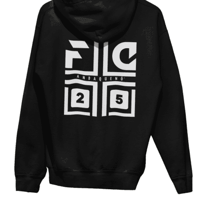 Colección Fernandisco, presentador de los 40 principales. Camisetas y Sudaderas de algodón orgánico GOTS – moda sostenible Andaquenó®
