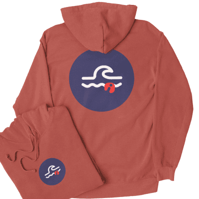 Sudadera unisex sostenible con capucha ANDAQUENÓ® hecha en España