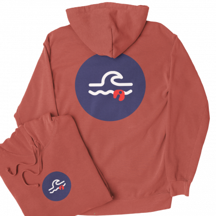 Sudadera unisex sostenible con capucha ANDAQUENÓ® hecha en España