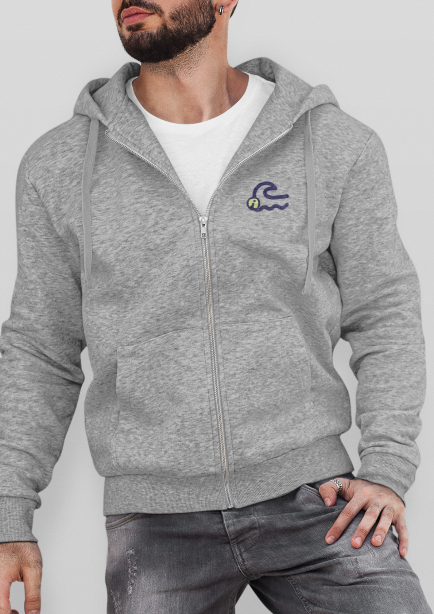 Sudadera Sostenible unisex hecha en España 100% algodón orgánico