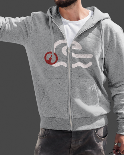 Sudadera Sostenible unisex hecha en España 100% algodón orgánico