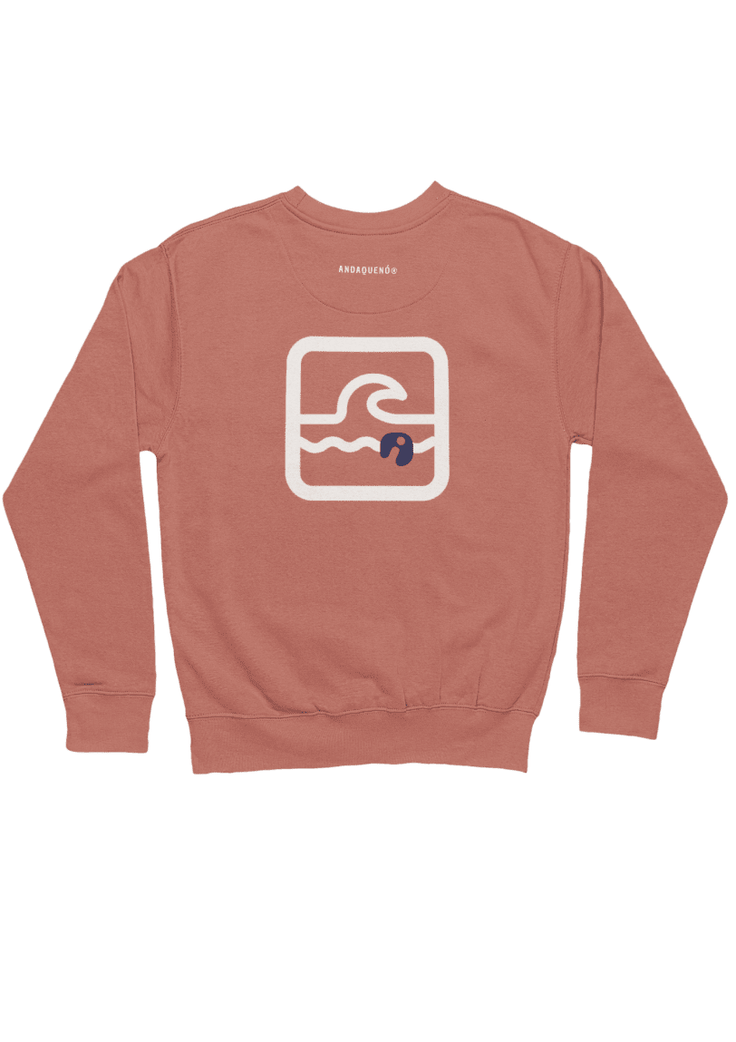 Sudadera unisex sostenible ANDAQUENÓ® hecha en España