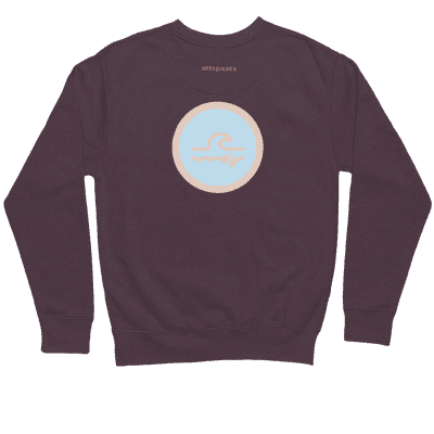 Sudadera unisex sostenible ANDAQUENÓ® hecha en España