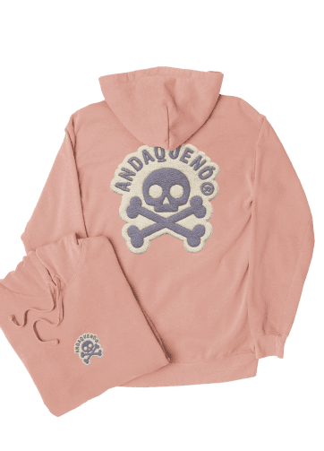 sudadera unisex sostenible ANDAQUENÓ® hecha en España