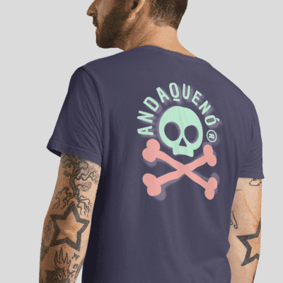 Camiseta unisex sostenible ANDAQUENÓ® hecha en España