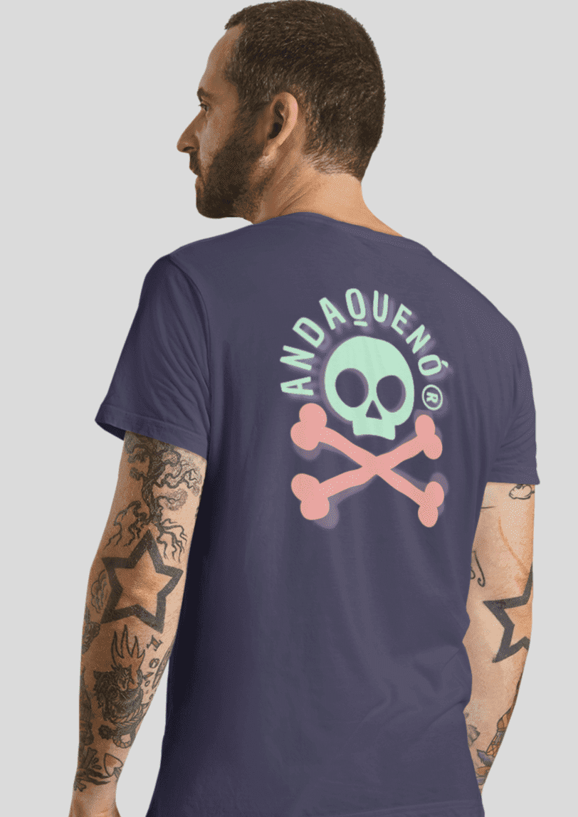 Camiseta unisex sostenible ANDAQUENÓ® hecha en España