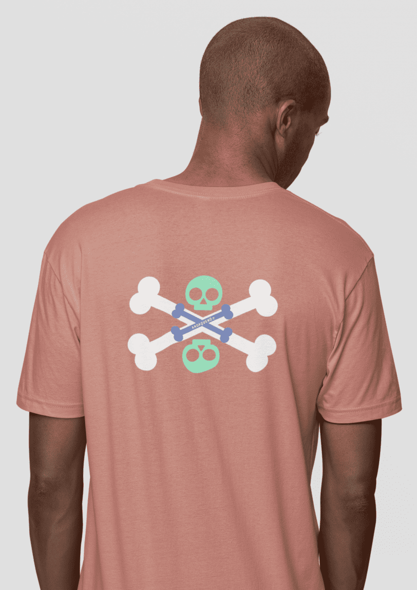 Camiseta unisex sostenible ANDAQUENÓ® hecha en España