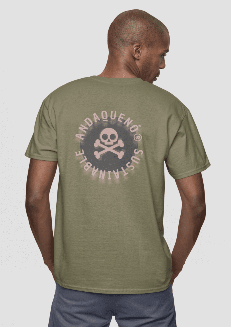 Camiseta unisex sostenible ANDAQUENÓ® hecha en España