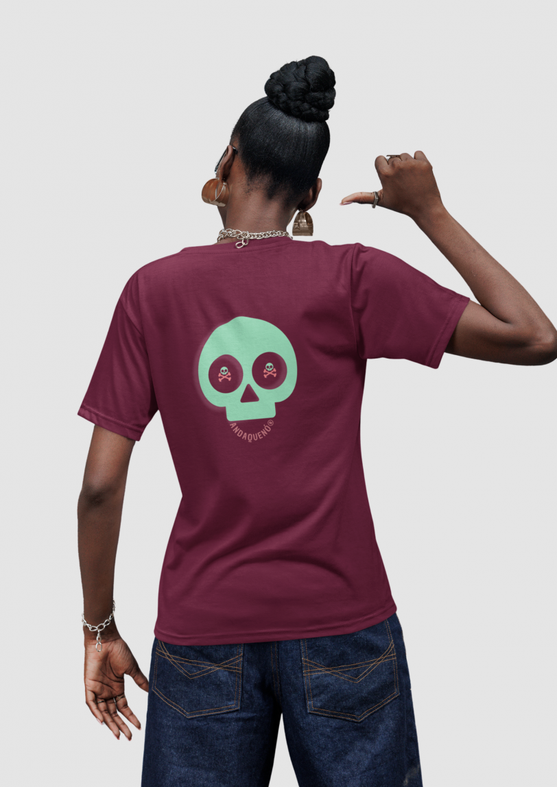 Camiseta unisex sostenible ANDAQUENÓ® hecha en España