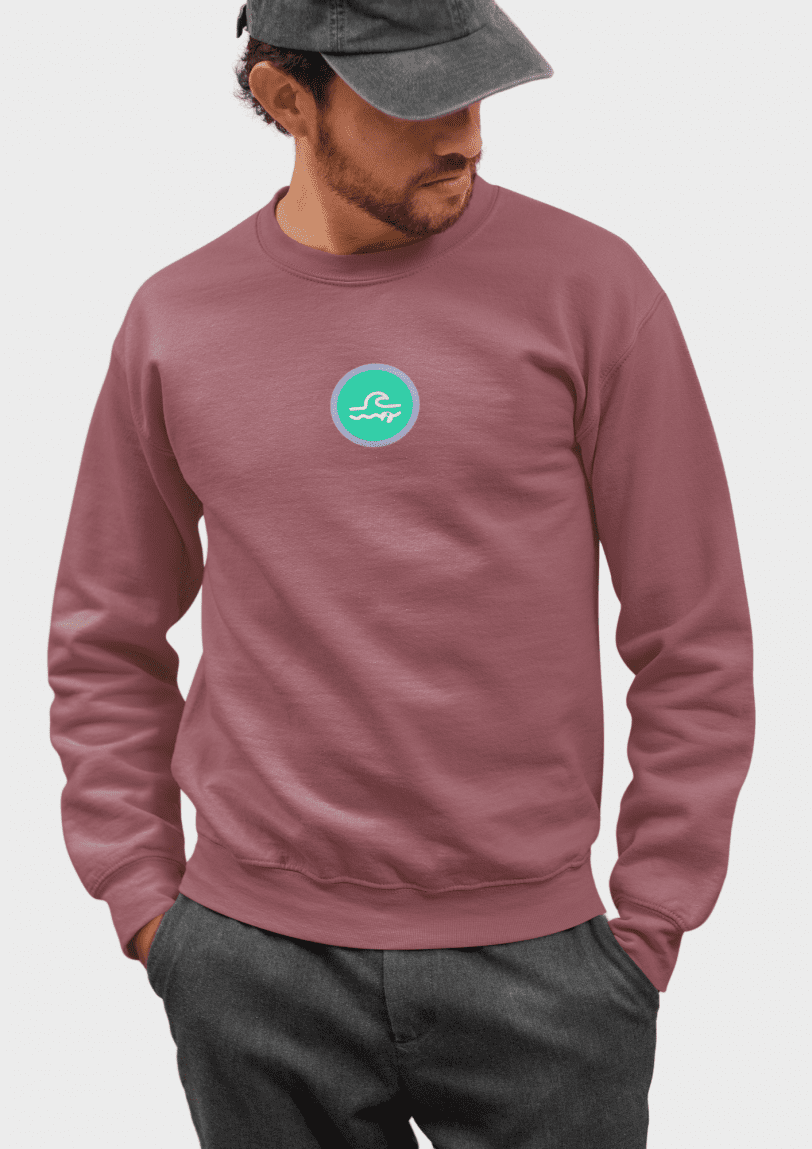 Sudadera unisex sostenible ANDAQUENÓ® hecha en España