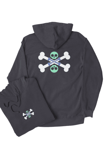 Sudadera unisex sostenible con capucha ANDAQUENÓ® hecha en España