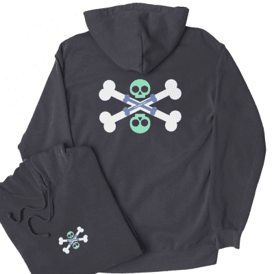 Sudadera unisex sostenible con capucha ANDAQUENÓ® hecha en España