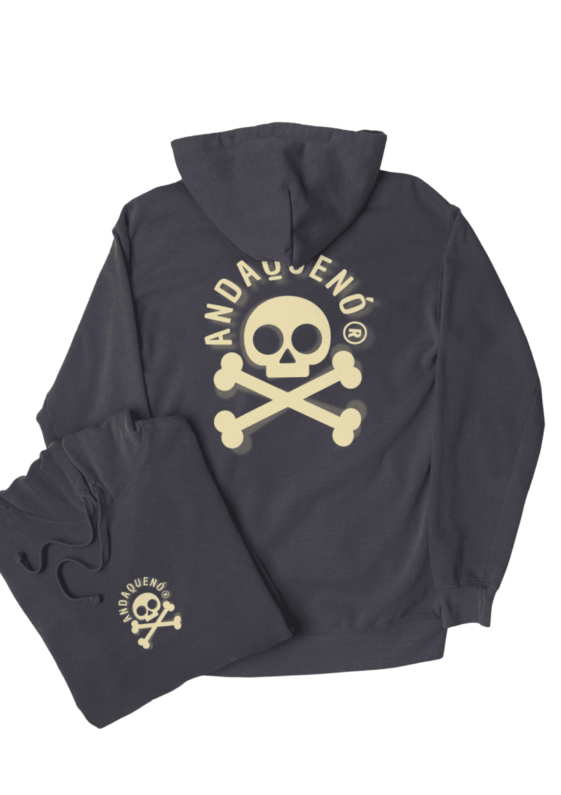 Sudadera unisex sostenible con capucha ANDAQUENÓ® hecha en España
