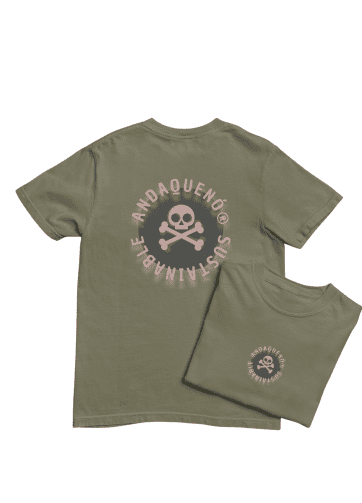 Camiseta unisex sostenible de algodón orgánico hecha en España