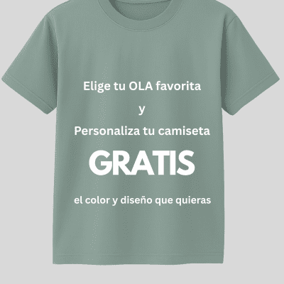 Camiseta PERSONALIZABLE sostenible unisex ANDAQUENÓ®