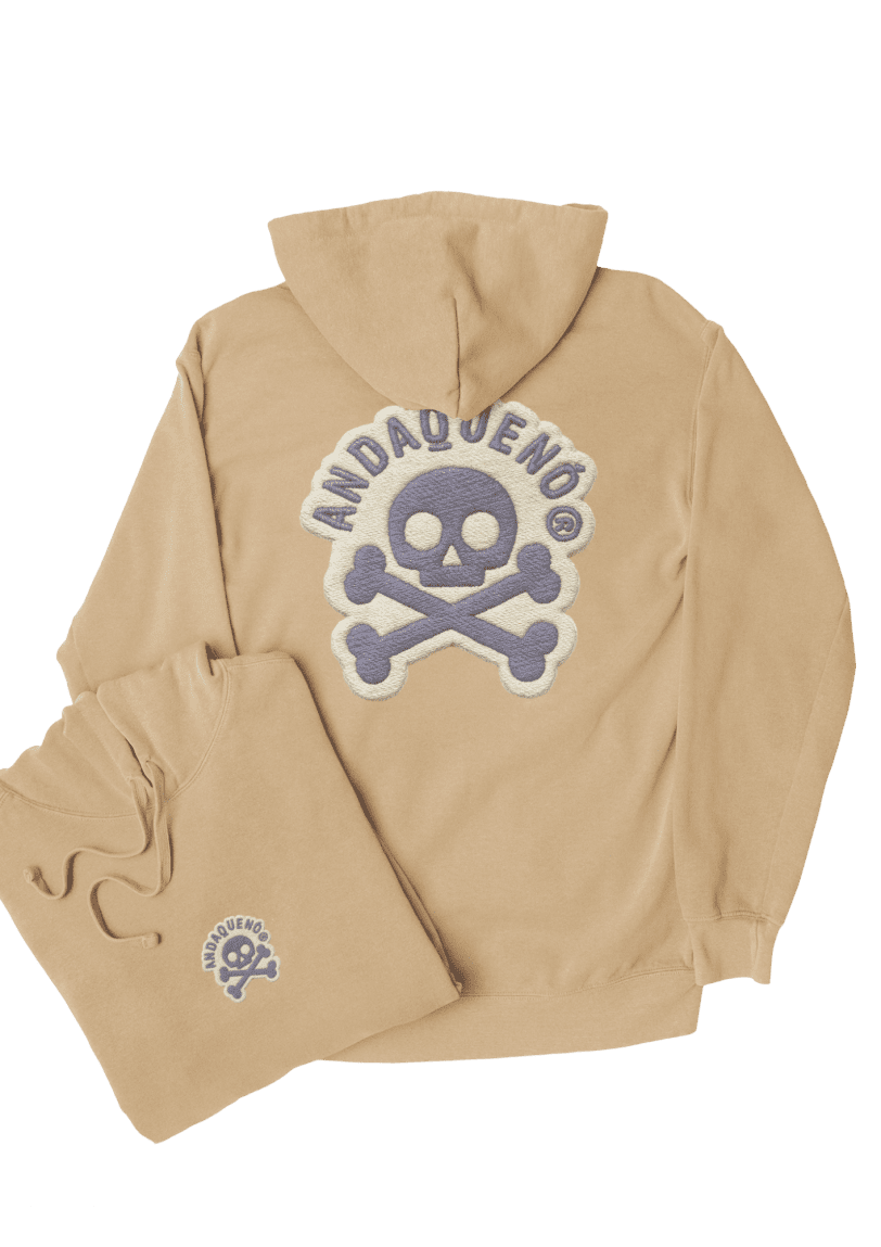 sudadera unisex sostenible ANDAQUENÓ® hecha en España