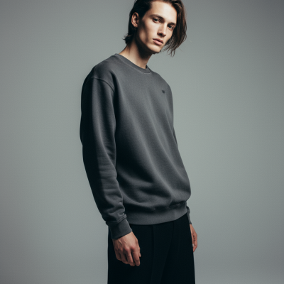 BASIC Sudaderas cuello redondo