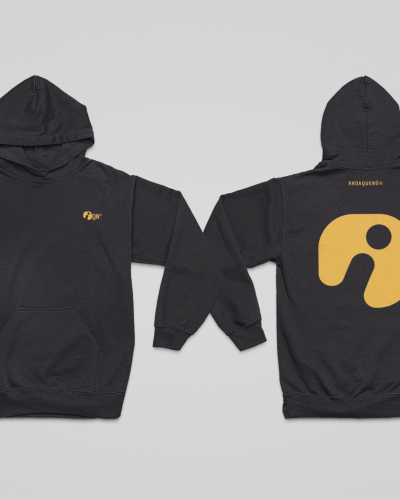 Sudadera infantil sostenible con capucha – ANDAQUENÓ® Kids