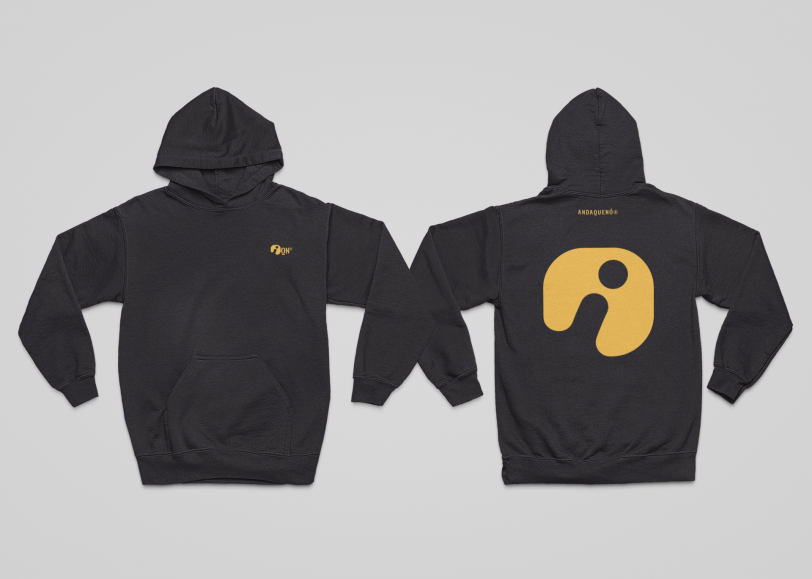Sudadera infantil sostenible con capucha – ANDAQUENÓ® Kids
