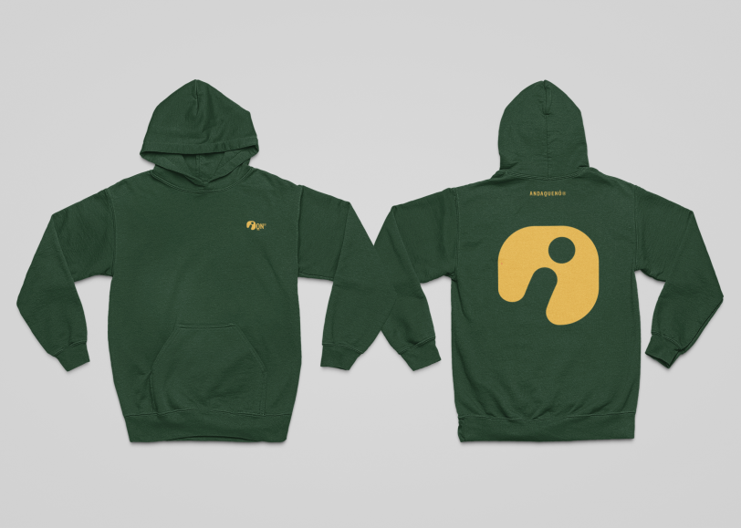 Sudadera infantil sostenible con capucha – ANDAQUENÓ® Kids - Imagen 4