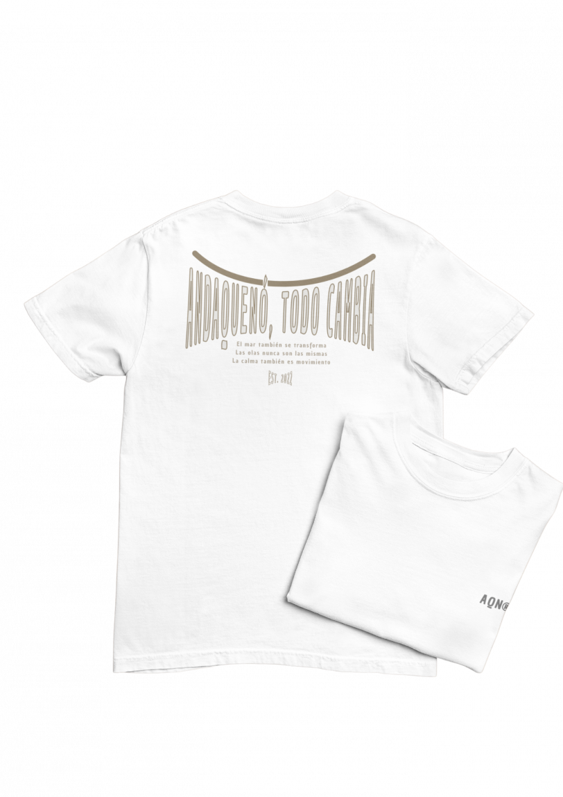 Camiseta Sostenible unisex hecha en España 100% algodón orgánico