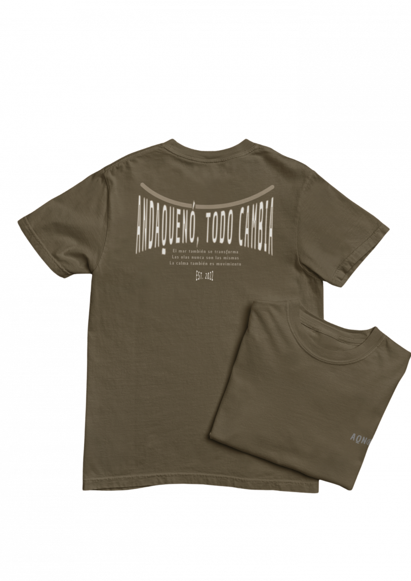 Camiseta Sostenible unisex hecha en España 100% algodón orgánico