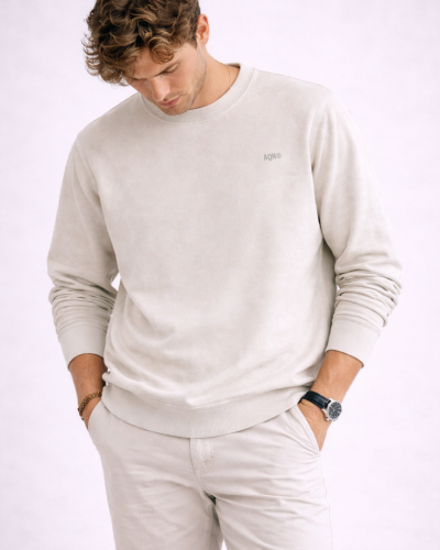 Sudadera premium oversize · Algodón orgánico · TIDE