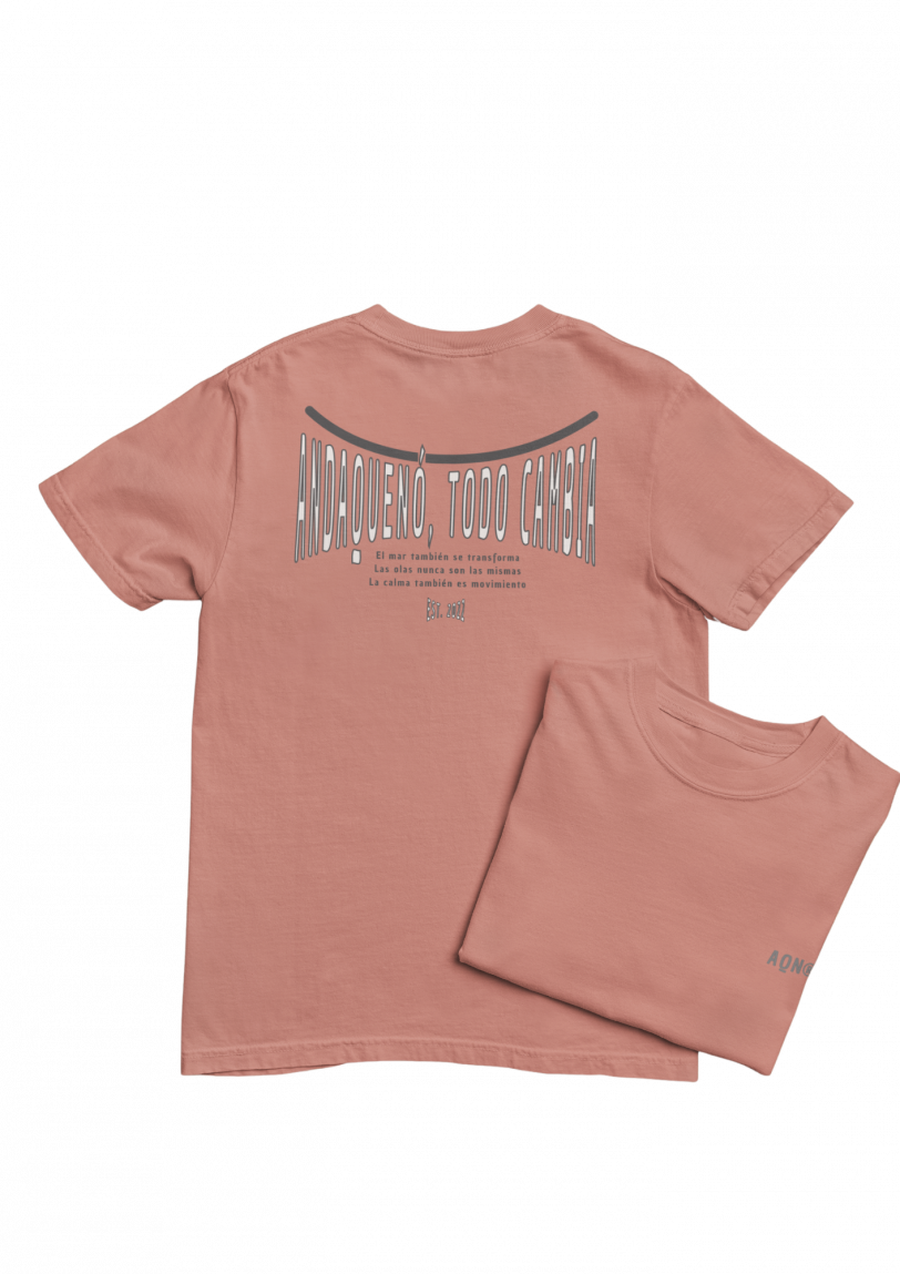 Camiseta Sostenible unisex hecha en España 100% algodón orgánico