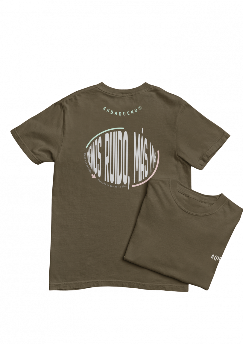 Camiseta Sostenible unisex hecha en España 100% algodón orgánico