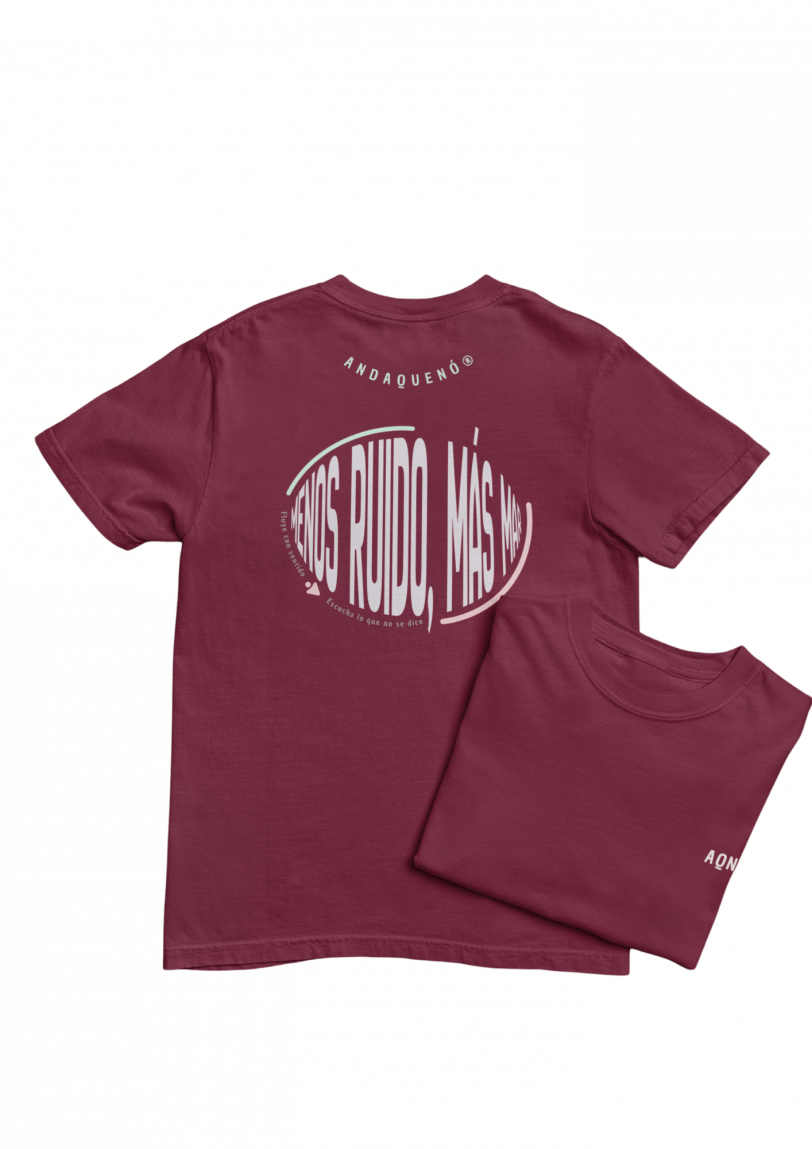 Camiseta Sostenible unisex hecha en España 100% algodón orgánico