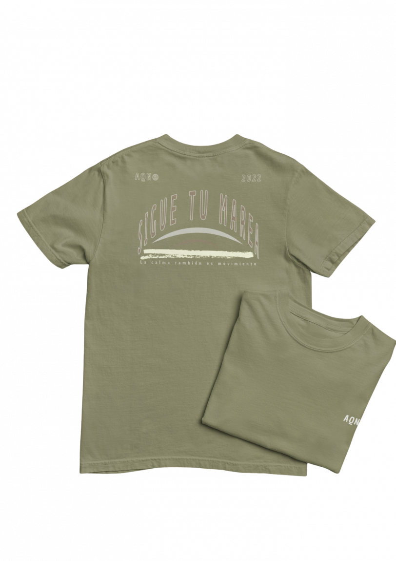 Camiseta Sostenible unisex hecha en España 100% algodón orgánico