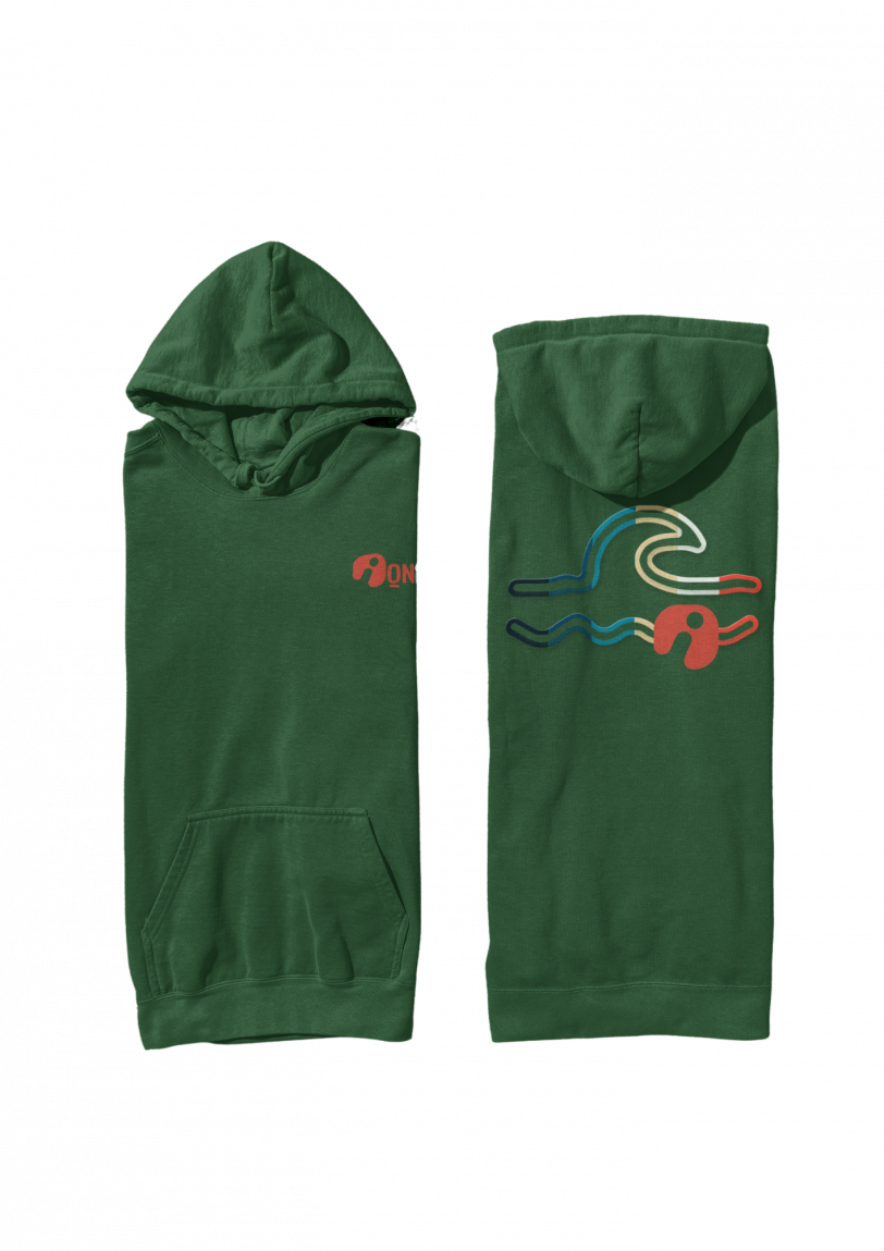 Sudadera infantil sostenible con capucha – ANDAQUENÓ® Kids