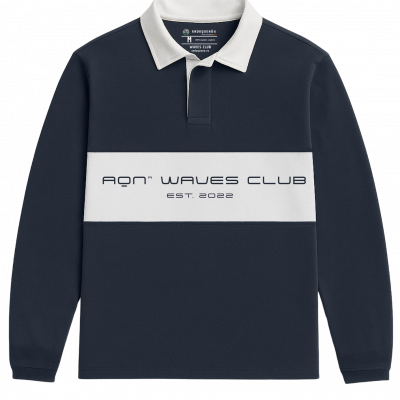 Polo unisex oversize estilo rugby sostenible ANDAQUENÓ® – Hecho en España
