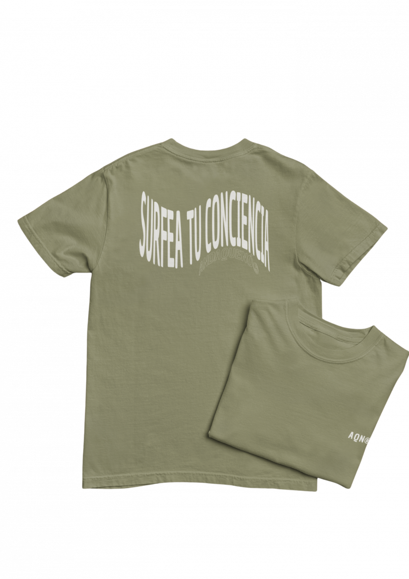 Camiseta Sostenible unisex hecha en España 100% algodón orgánico