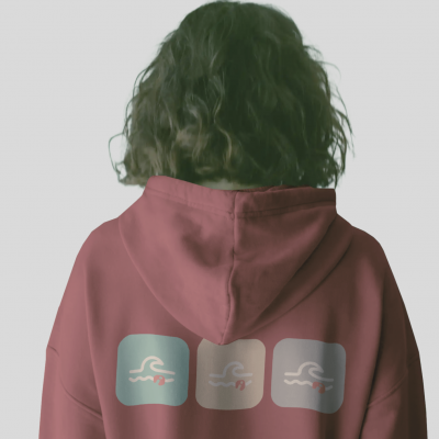 Sudadera unisex sostenible con capucha ANDAQUENÓ®