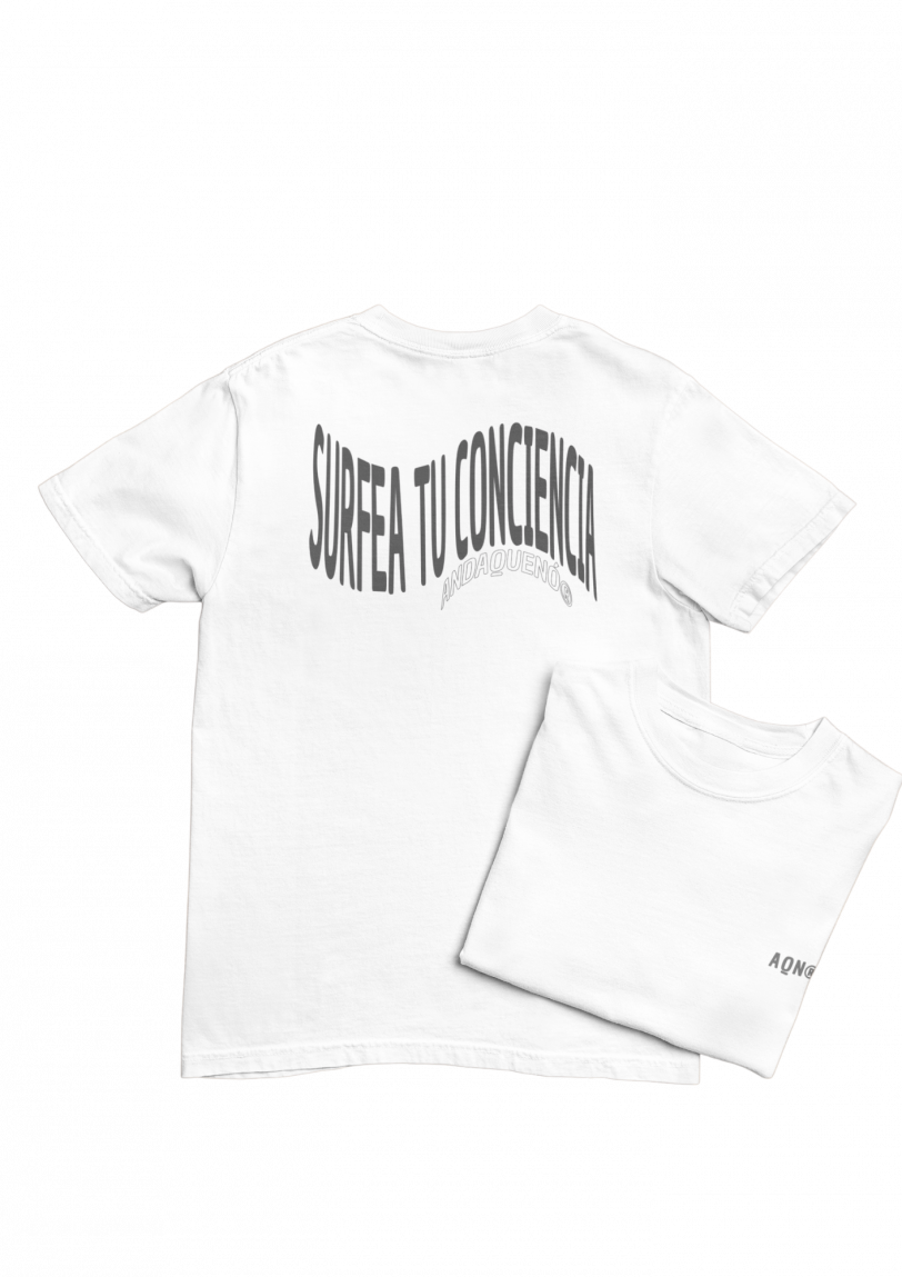 Camiseta Sostenible unisex hecha en España 100% algodón orgánico
