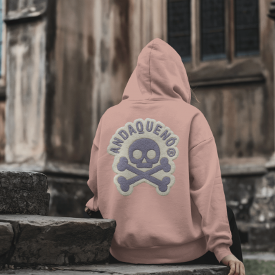 Sudadera unisex sostenible con capucha ANDAQUENÓ®
