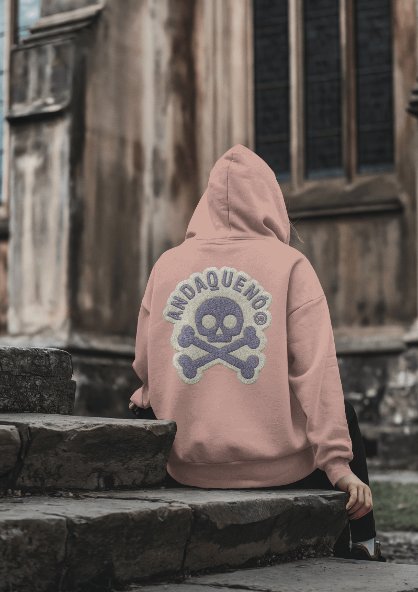 Sudadera unisex sostenible con capucha ANDAQUENÓ®