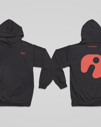 Sudadera infantil sostenible con capucha – ANDAQUENÓ® Kids