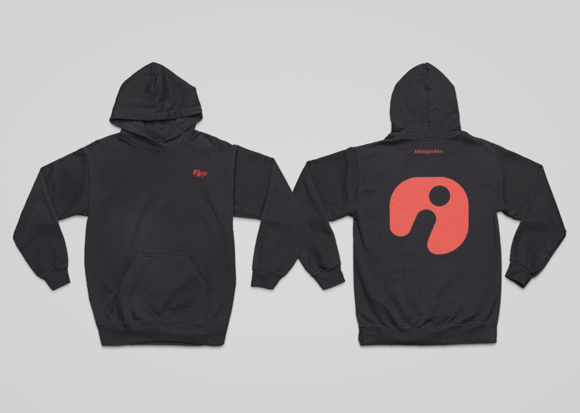 Sudadera infantil sostenible con capucha – ANDAQUENÓ® Kids