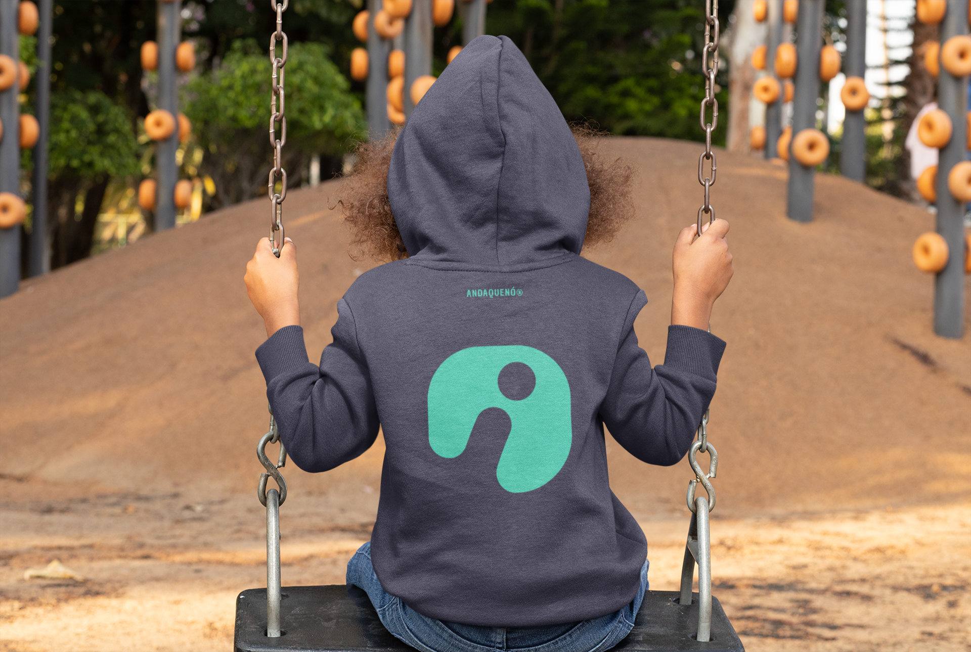 Sudaderas sostenibles ANDAQUENÓ® Kids hechas en España