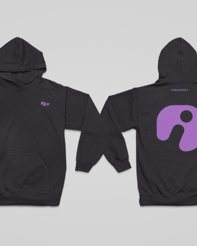 Sudadera infantil sostenible con capucha – ANDAQUENÓ® Kids