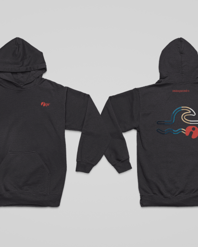 Sudadera infantil sostenible con capucha – ANDAQUENÓ® Kids