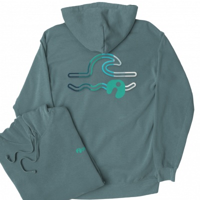 Sudadera unisex sostenible con capucha ANDAQUENÓ®