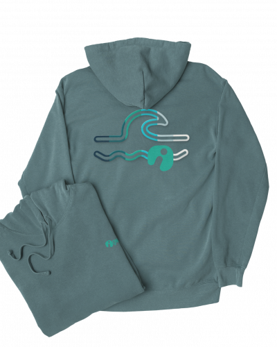 Sudadera unisex sostenible con capucha ANDAQUENÓ®