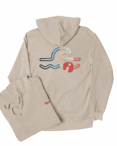 Sudadera unisex sostenible con capucha ANDAQUENÓ®