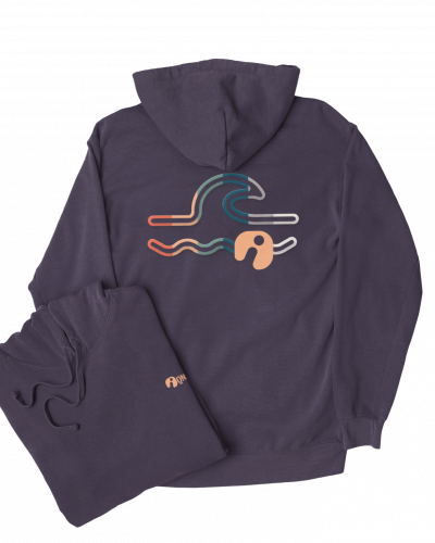 Sudadera unisex sostenible con capucha ANDAQUENÓ®