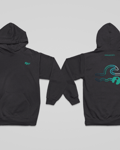 Sudadera infantil sostenible con capucha – ANDAQUENÓ® Kids