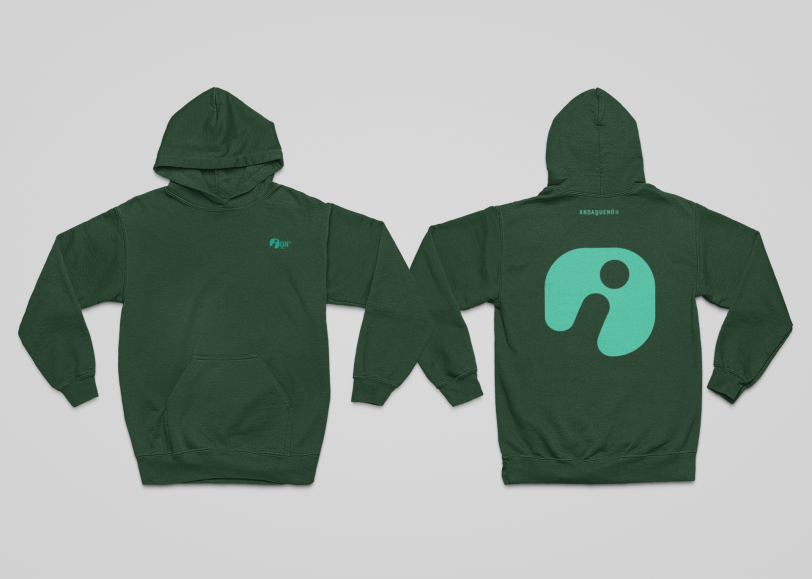 Sudadera infantil sostenible con capucha – ANDAQUENÓ® Kids - Imagen 4
